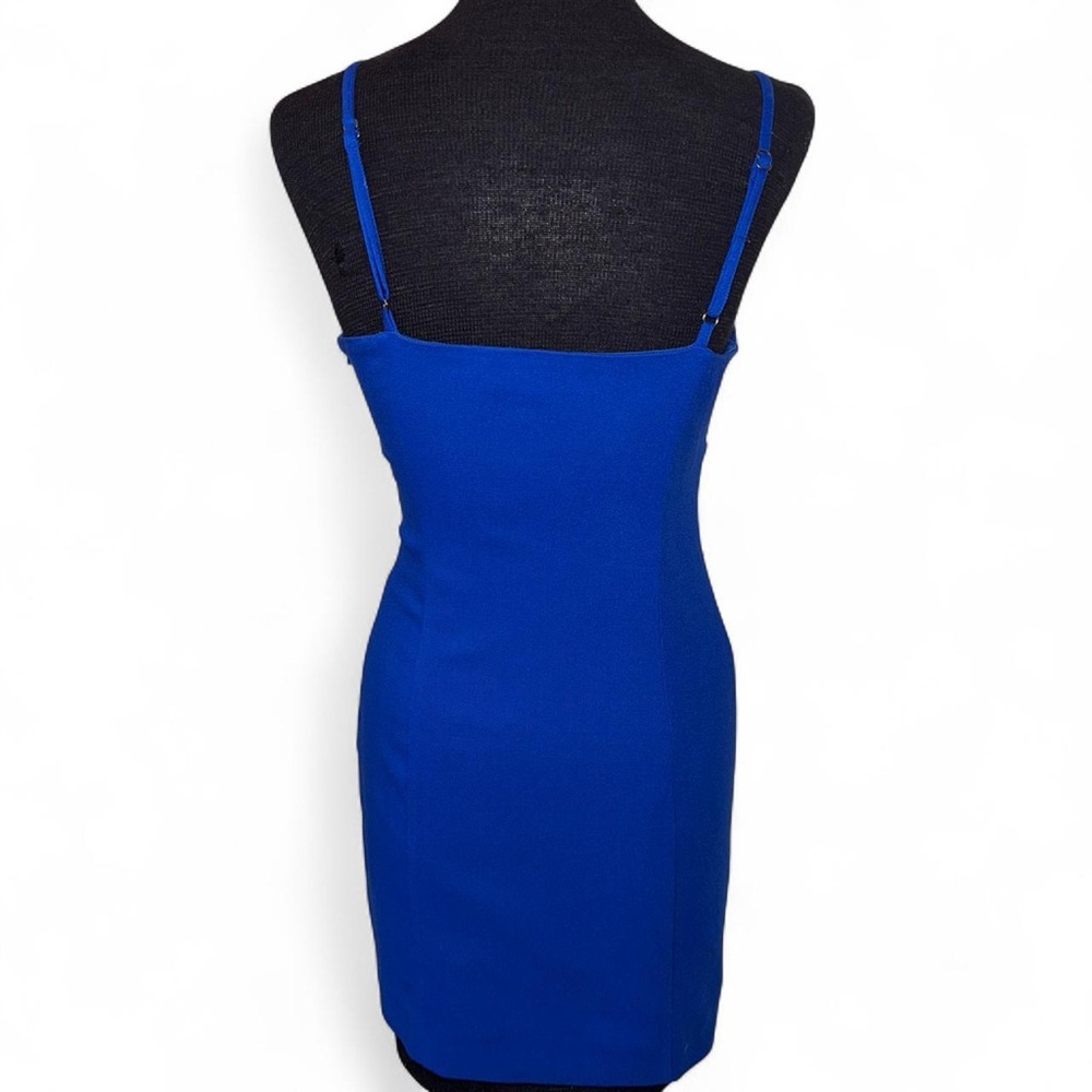 Endless Rose Women's Stretch Fabric Fitted Mini Dress Cobalt Blue Bodycon SZ S - Picture 3 of 8
